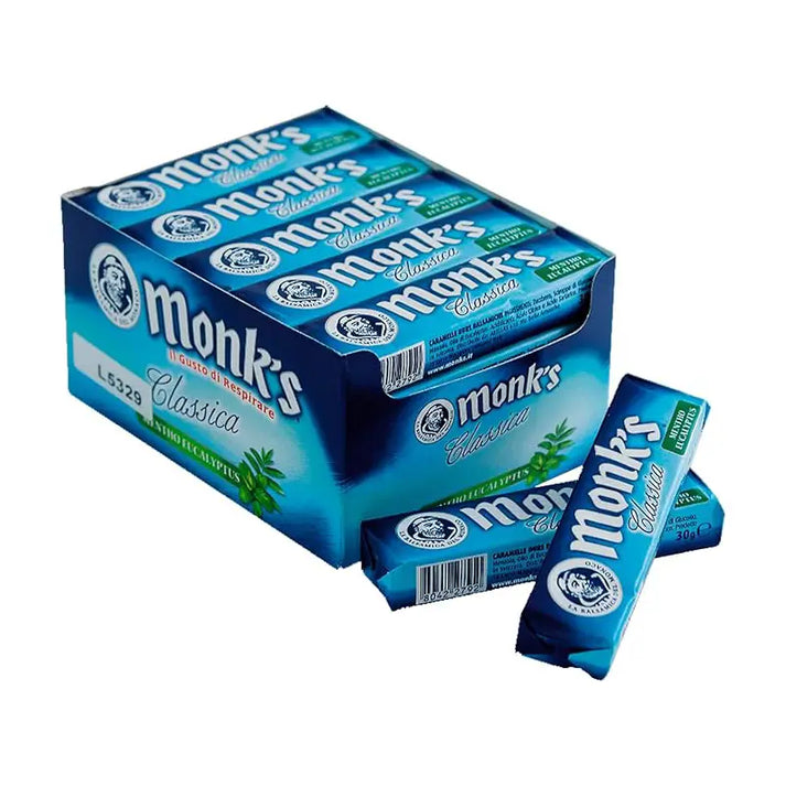 Monk's Classica Menta Eucalipto Confezione da 20 Stick