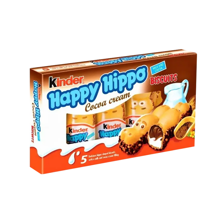 Happy Hippo Cacao Confezione da 5 Pezzi