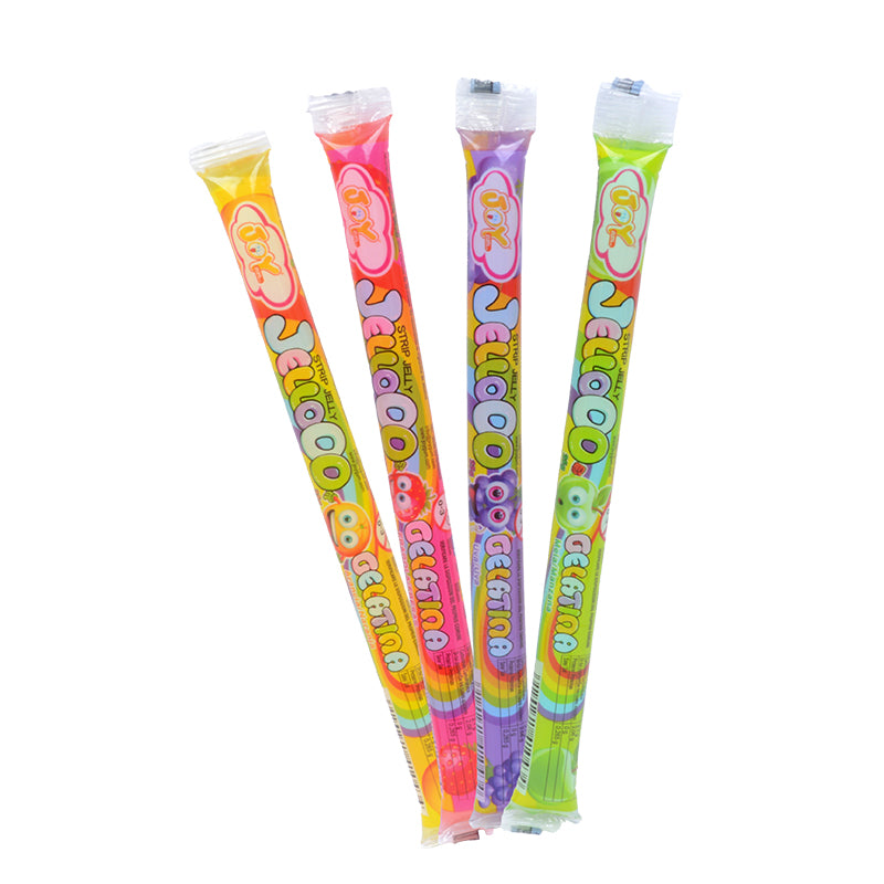Jellooo Strip Bag - Cannucce di Gelatina Assortite Tutti i Frutti