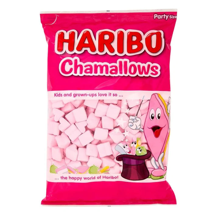 Haribo Chamallows Hearts Pink Confezione da 1kg