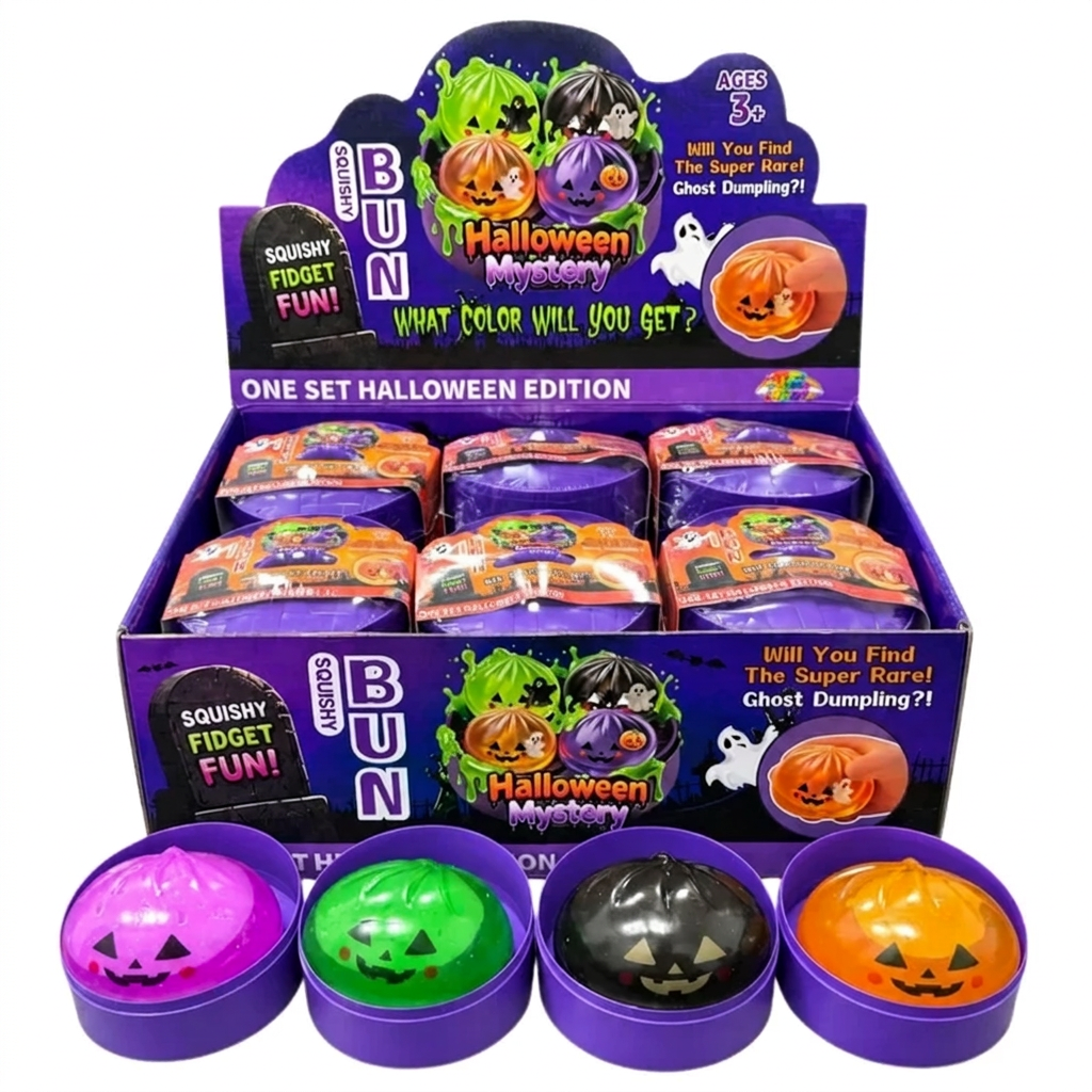 Espositore Halloween con i quattro colori del riferimento