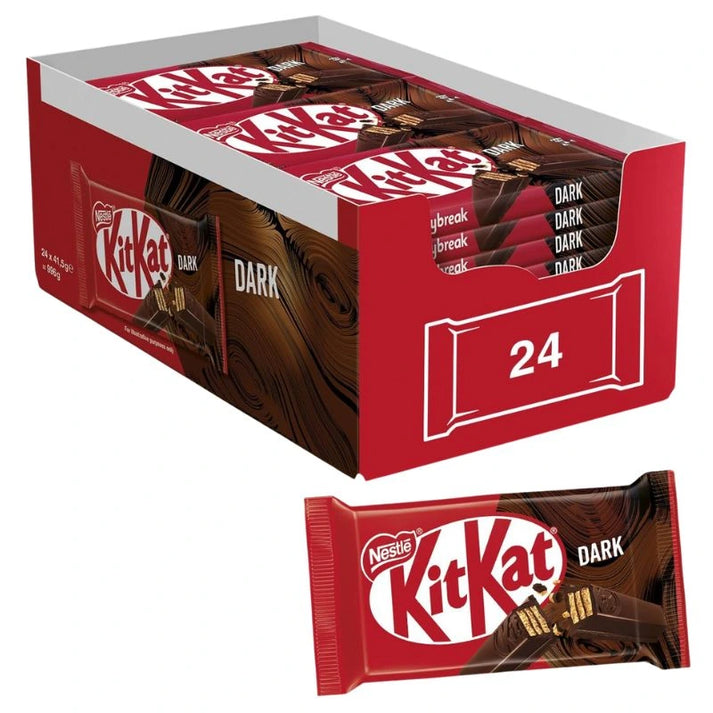 Nestle Kit Kat Dark Confezione da 24 Pezzi