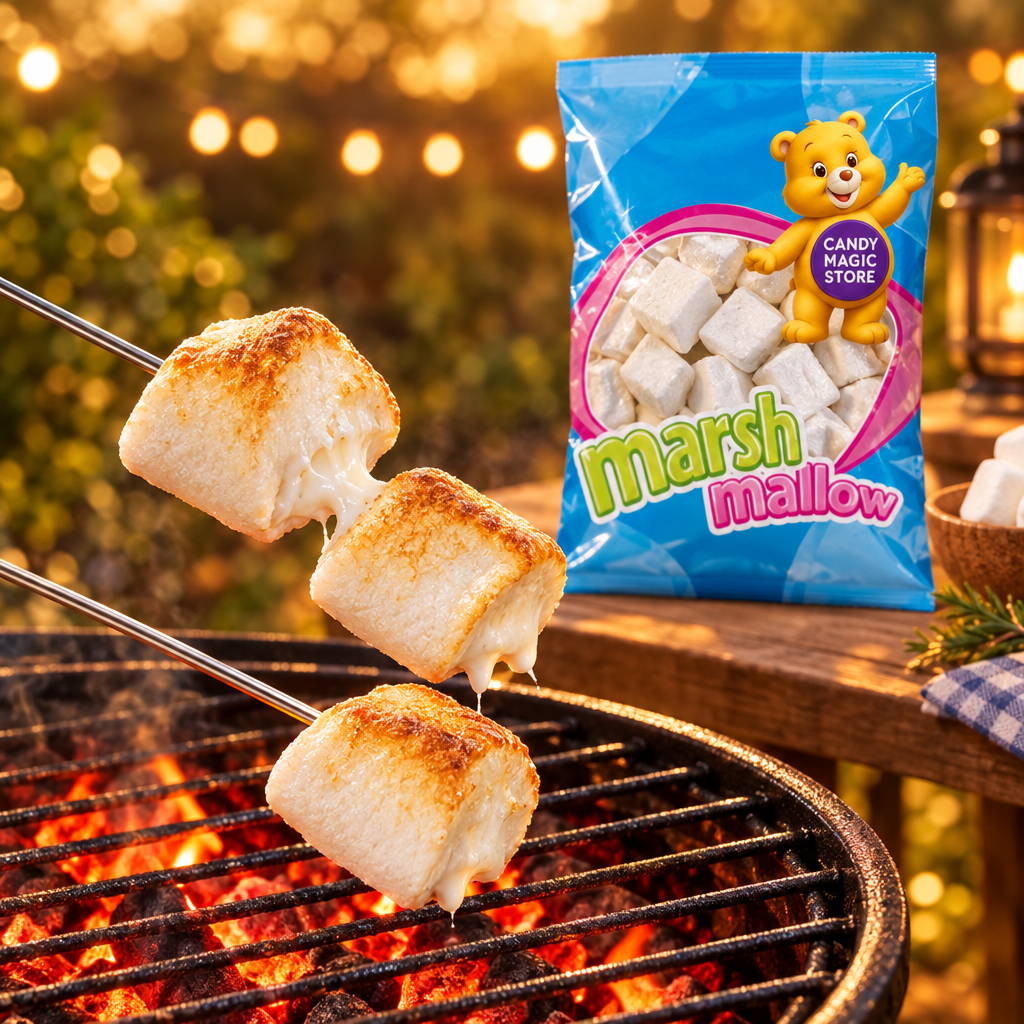 Marshmallow dorati alla griglia