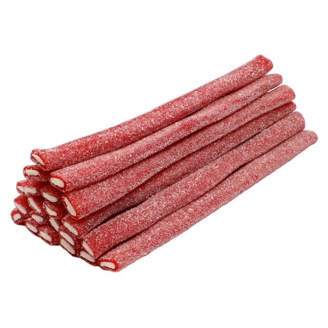 Mega Jumbo Tornado Fragola Rossa Liquirizia Farcita Bianca Frizzante gr 55