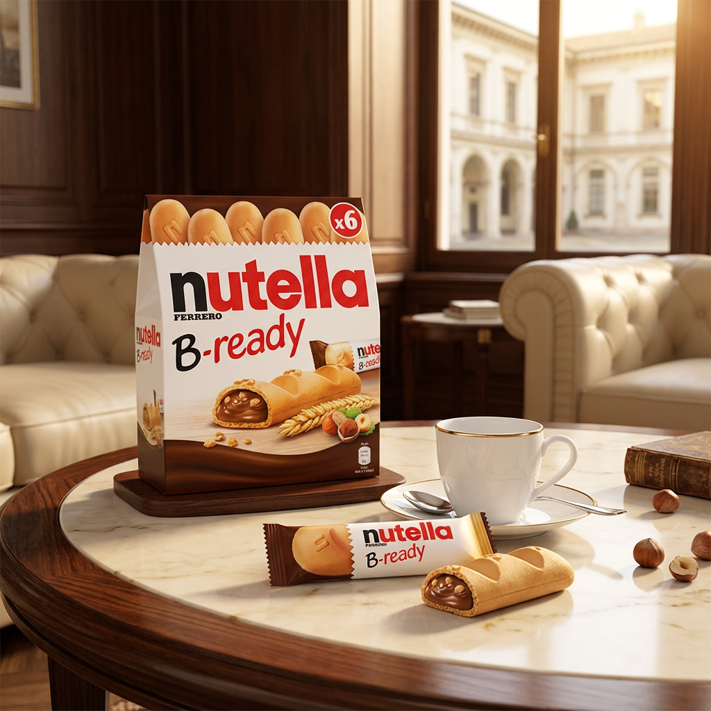Nutella B-ready, break esclusivo con caffè