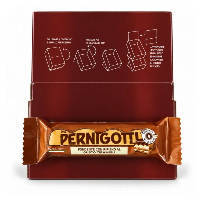 Pernigotti Barretta Fondente al gusto Tiramisù – 30 g, 1 pezzo