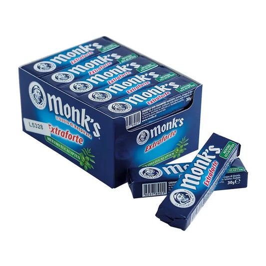Monk's Extraforte Menta Eucalipto Confezione da 20 Stick