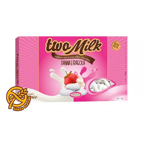 Confetti Maxtris – Two Milk Panna e Fragola kg 1