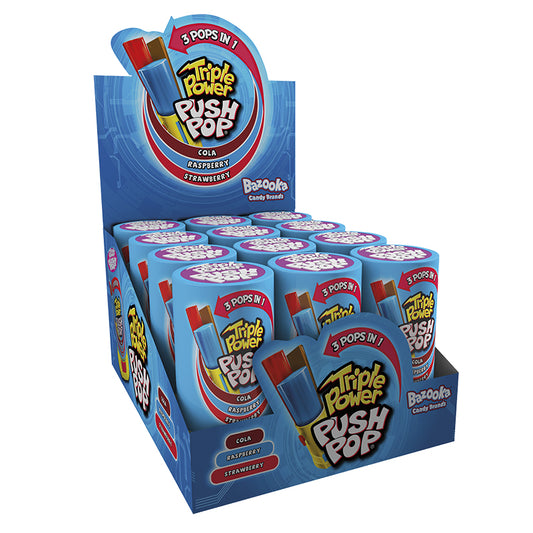 Triple Power Push Pop