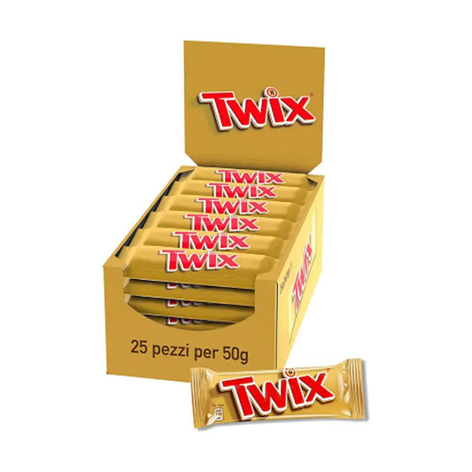 Twix Original T2 Confezione da 25 Pezzi
