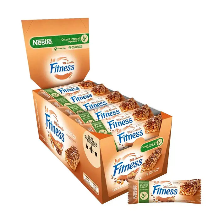 Fitness Cioccolato al Latte Confezione da 24 Pezzi