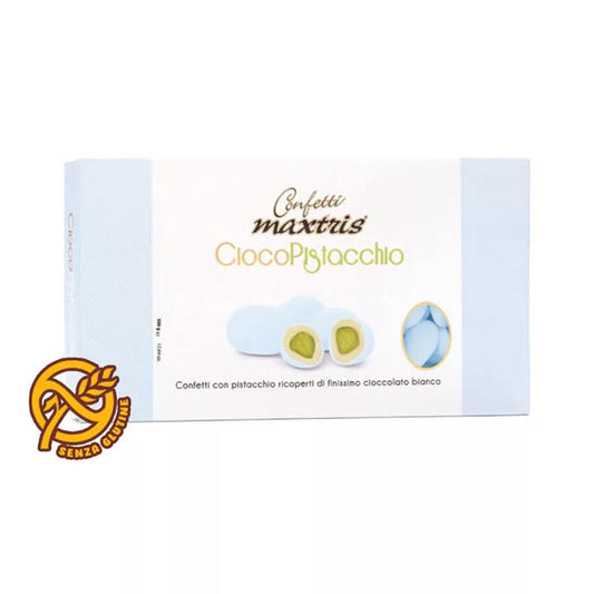 Confetti Maxtris – Ciocopistacchio Azzurri 500 g