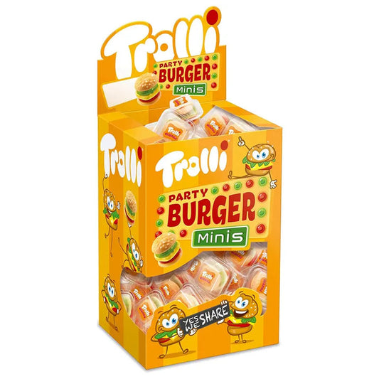 Trolli Mini Burger Minis Confezione da 80 Pezzi