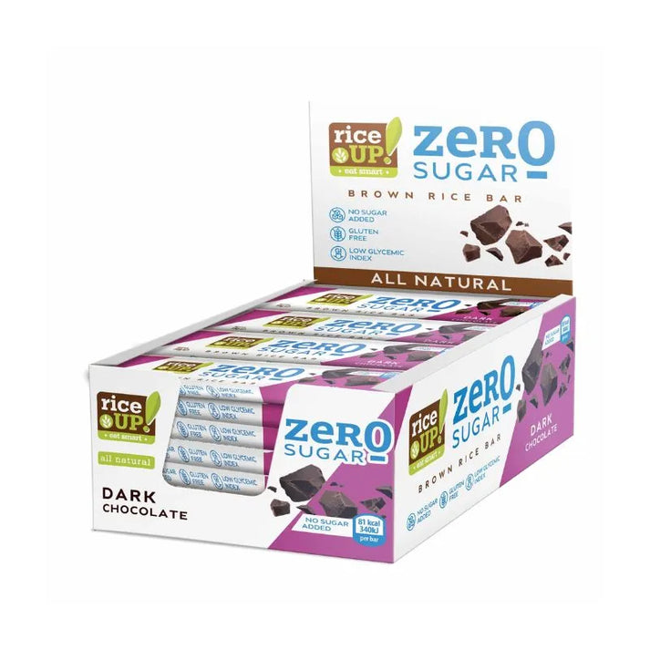 Rice Up! Zero Zuccheri Fondente Confezione da 20 Pezzi
