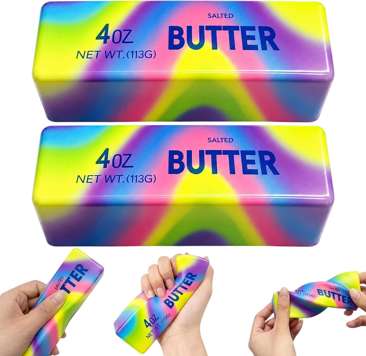 Baozi Butter Arcobaleno Antistress