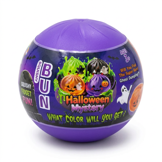 Capsula Halloween singola su fondo bianco
