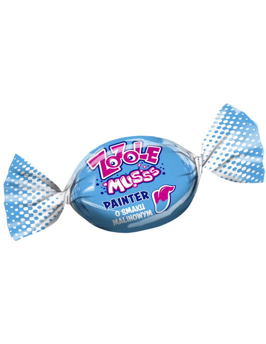 Caramella Zozole Lampone Blu Colora Lingua Fizzy Kg.1