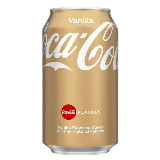 Coca Cola Vanilla, bevanda alla vaniglia da 330ml (confezione da 24)