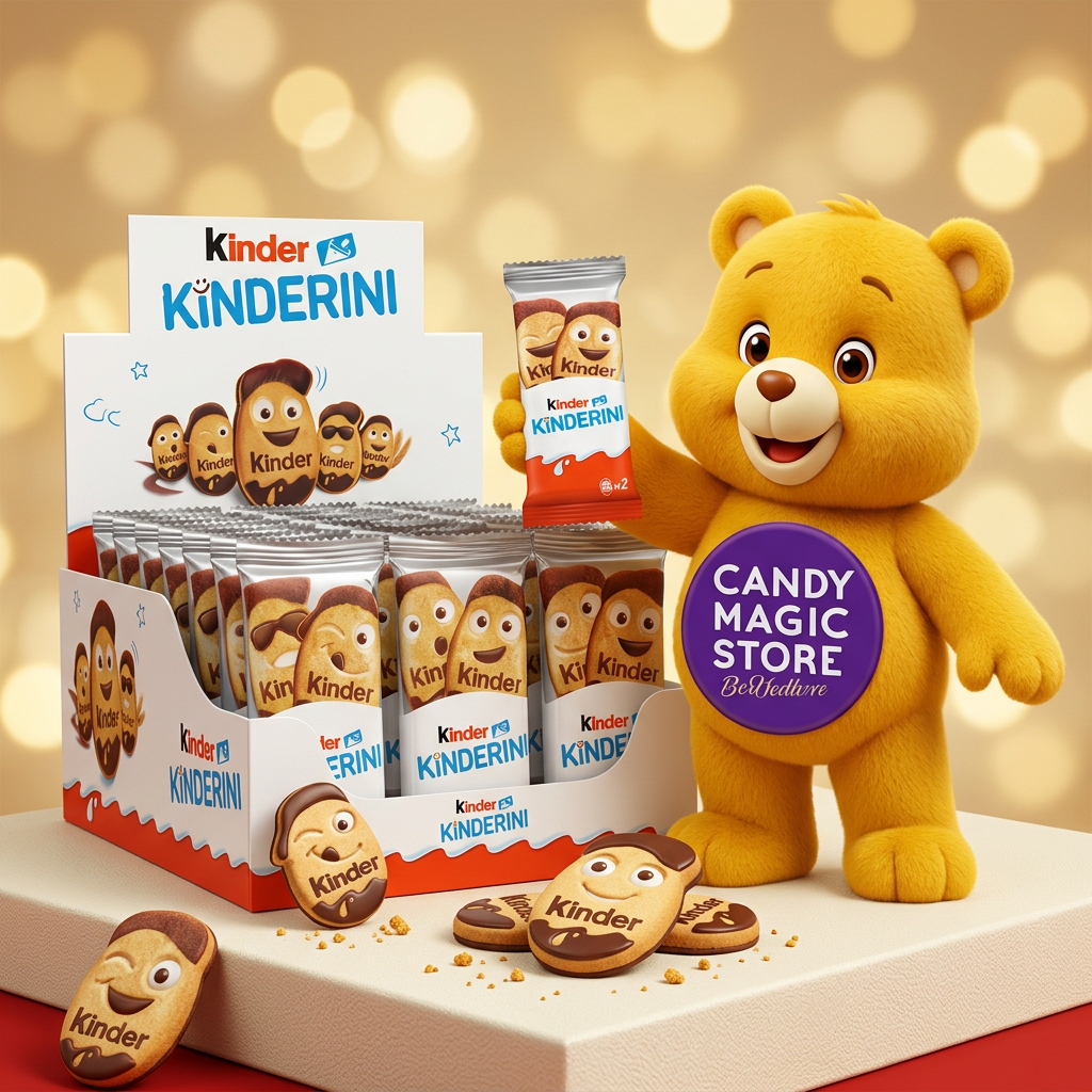 Composizione golosa Kinderini con orsetto Candy Magic Store