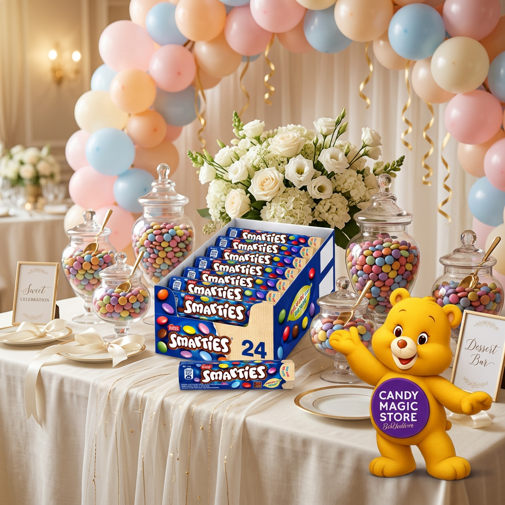 Confettata con Smarties e orsetto Candy Magic Store per matrimoni, compleanni e party