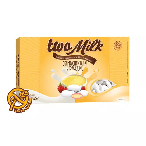 Confetti Maxtris – Two Milk Crema Chantilly e Fragoline kg 1