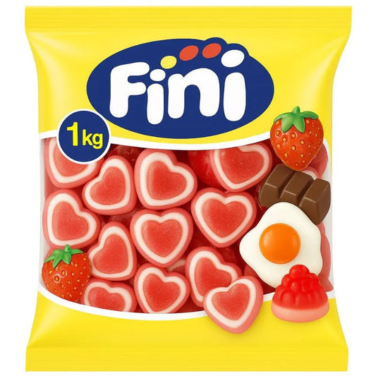Fini Cuore Tricolore Zuccherato Confezione da 1Kg