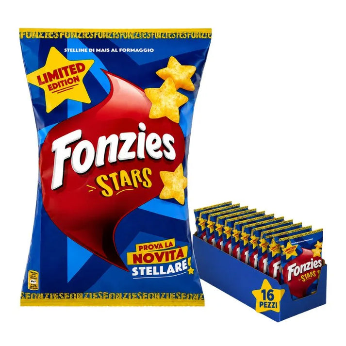 Fonzies Stars Limited Edition 160g Confezione da 12 Pezzi