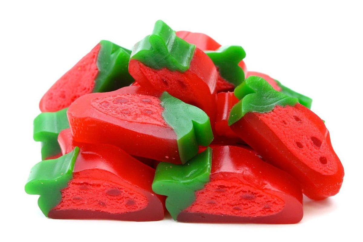 Fragola con Foglia Regaliz Gommosa gr 100