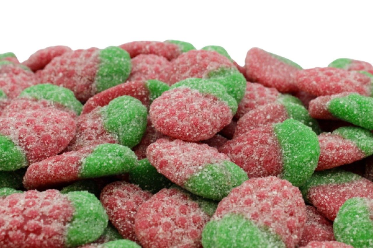 Fragola di Bosco Silvestre Acidula Gommosi Frizzanti Senza Glutine 100g