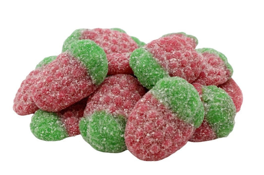 Fragola di Bosco Silvestre Acidula Gommosi Frizzanti Senza Glutine 100g