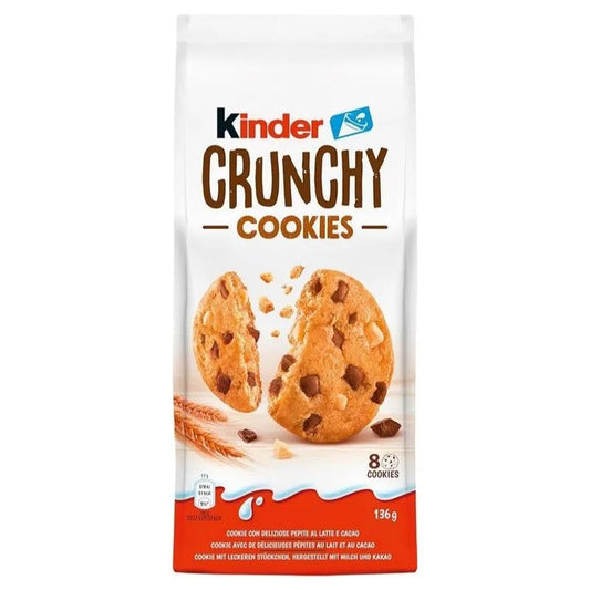 Kinder Crunchy Cookies Confezione da 136g