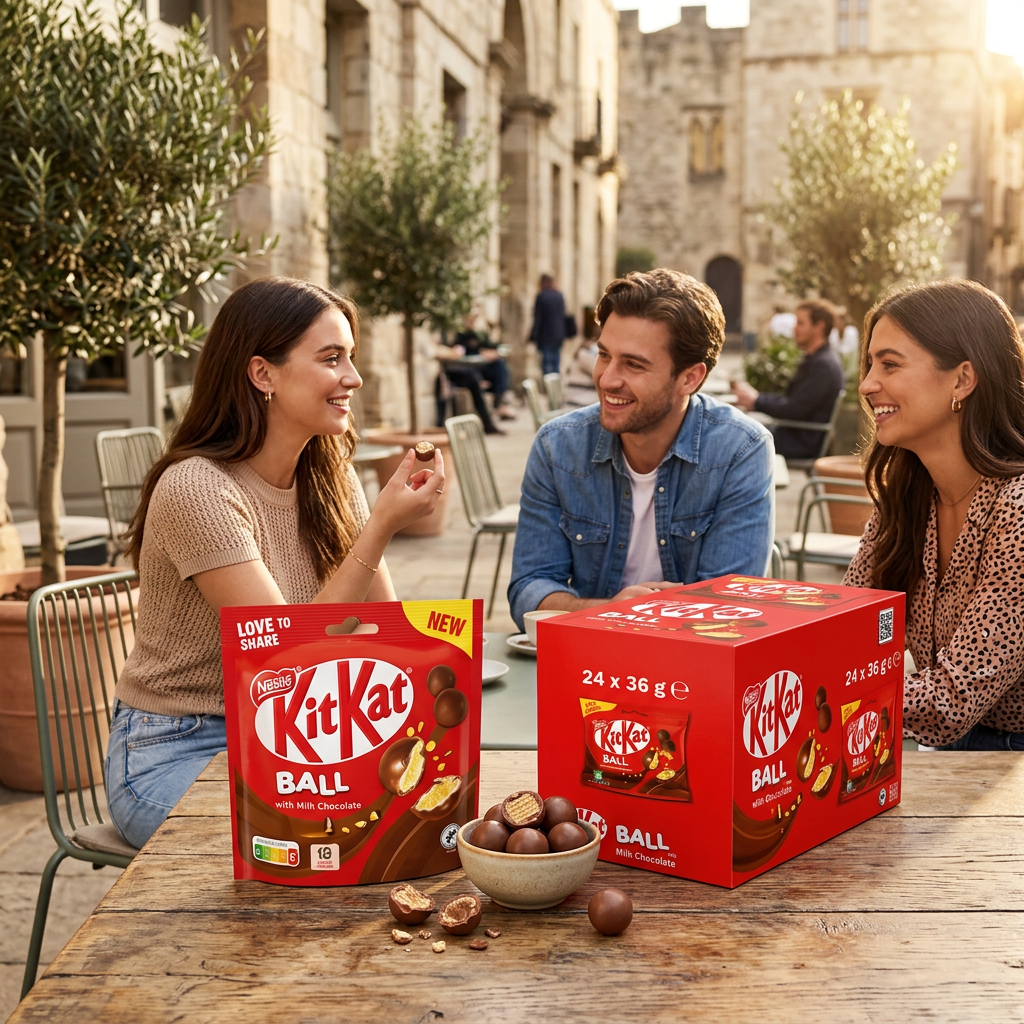 KitKat Ball, pausa tra amici