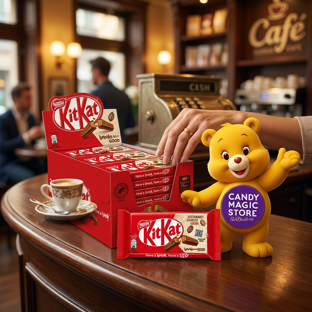 KitKat e orsetto Candy Magic Store al banco cassa