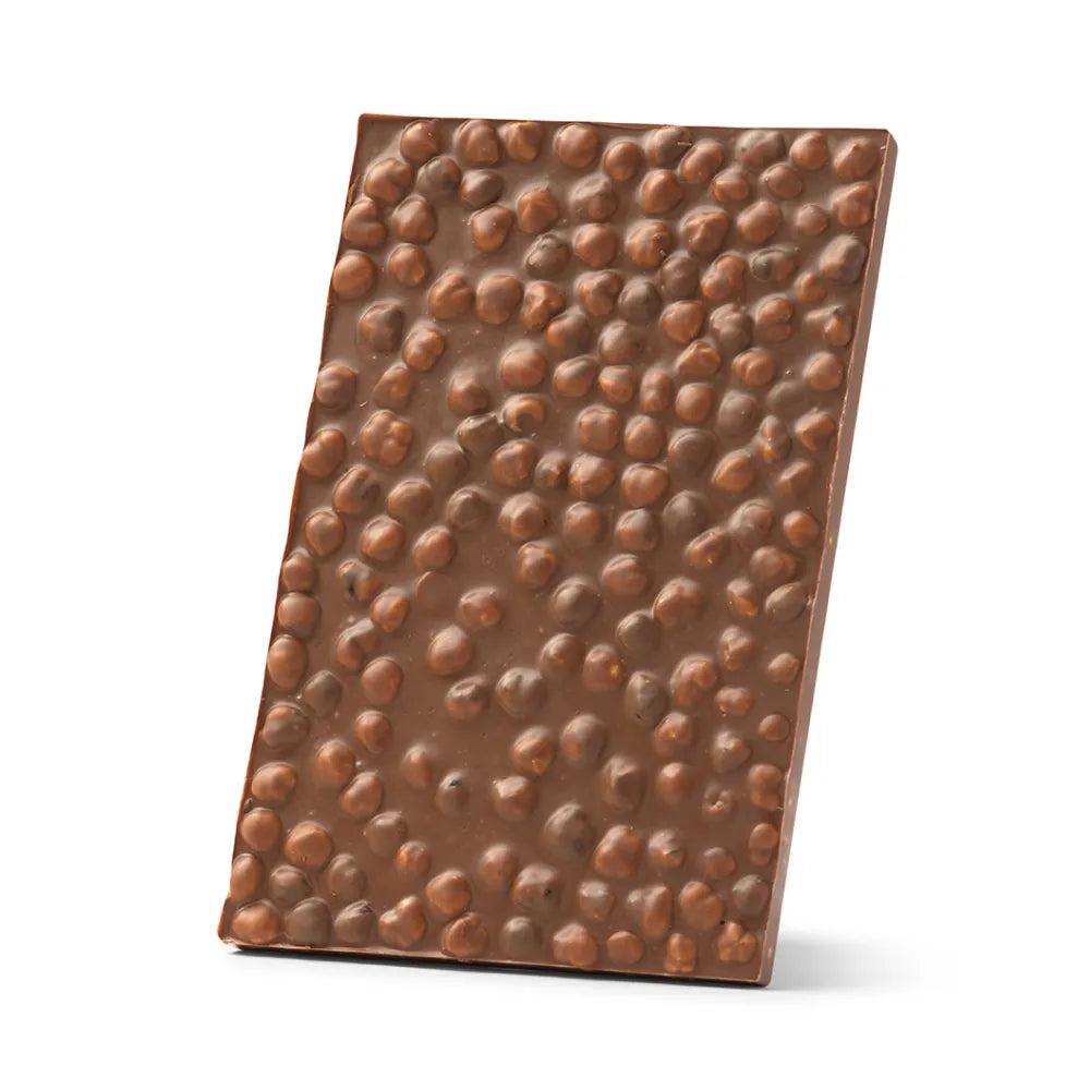 Lastra di Finissimo Cioccolato al Latte con Nocciole 450g