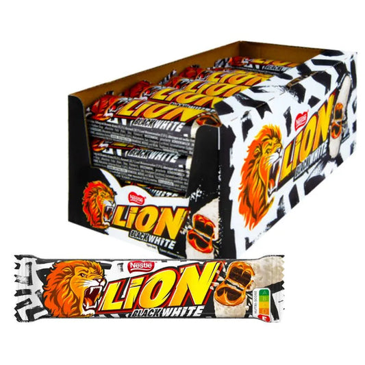 Lion Black White Confezione da 24 Pezzi