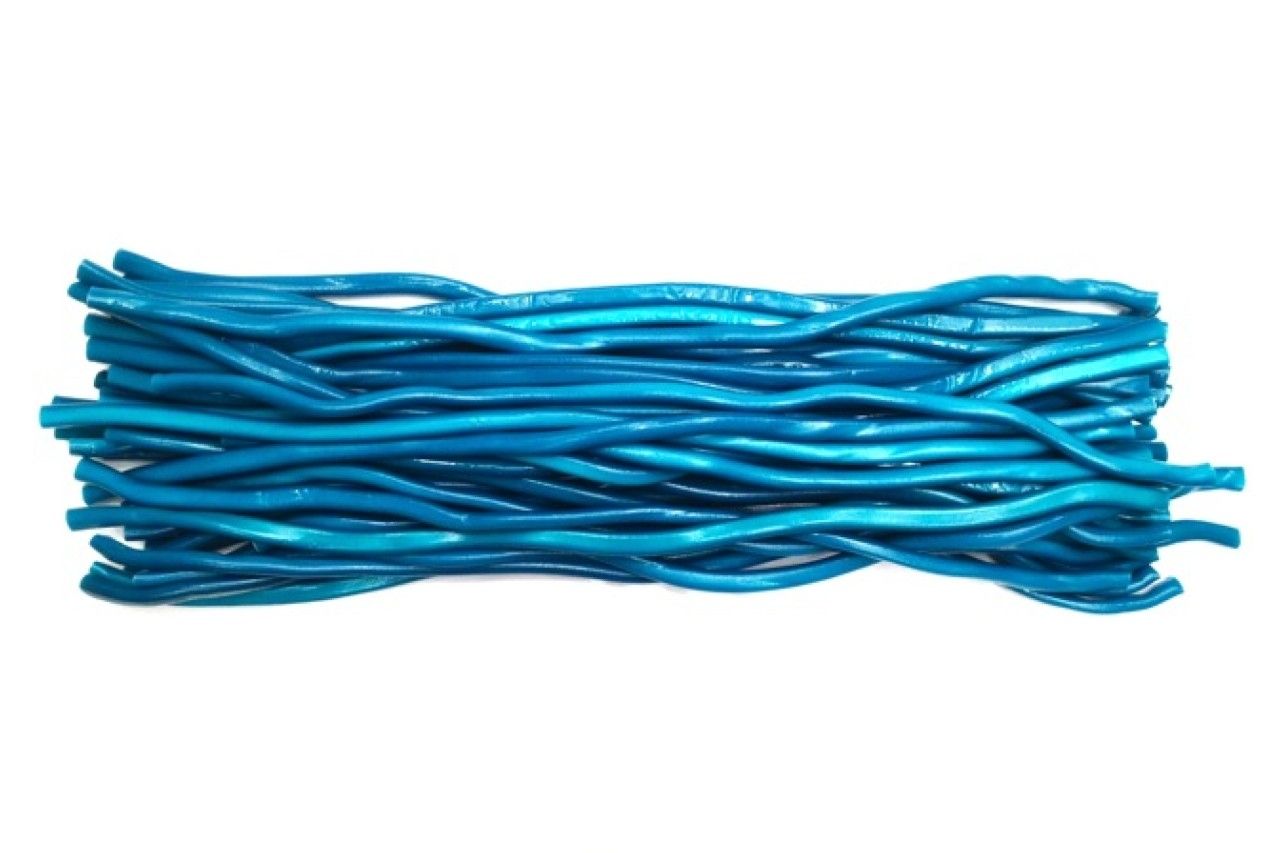 Liquirizia Lunga Blu Lampone Lucida Farcita gr 100