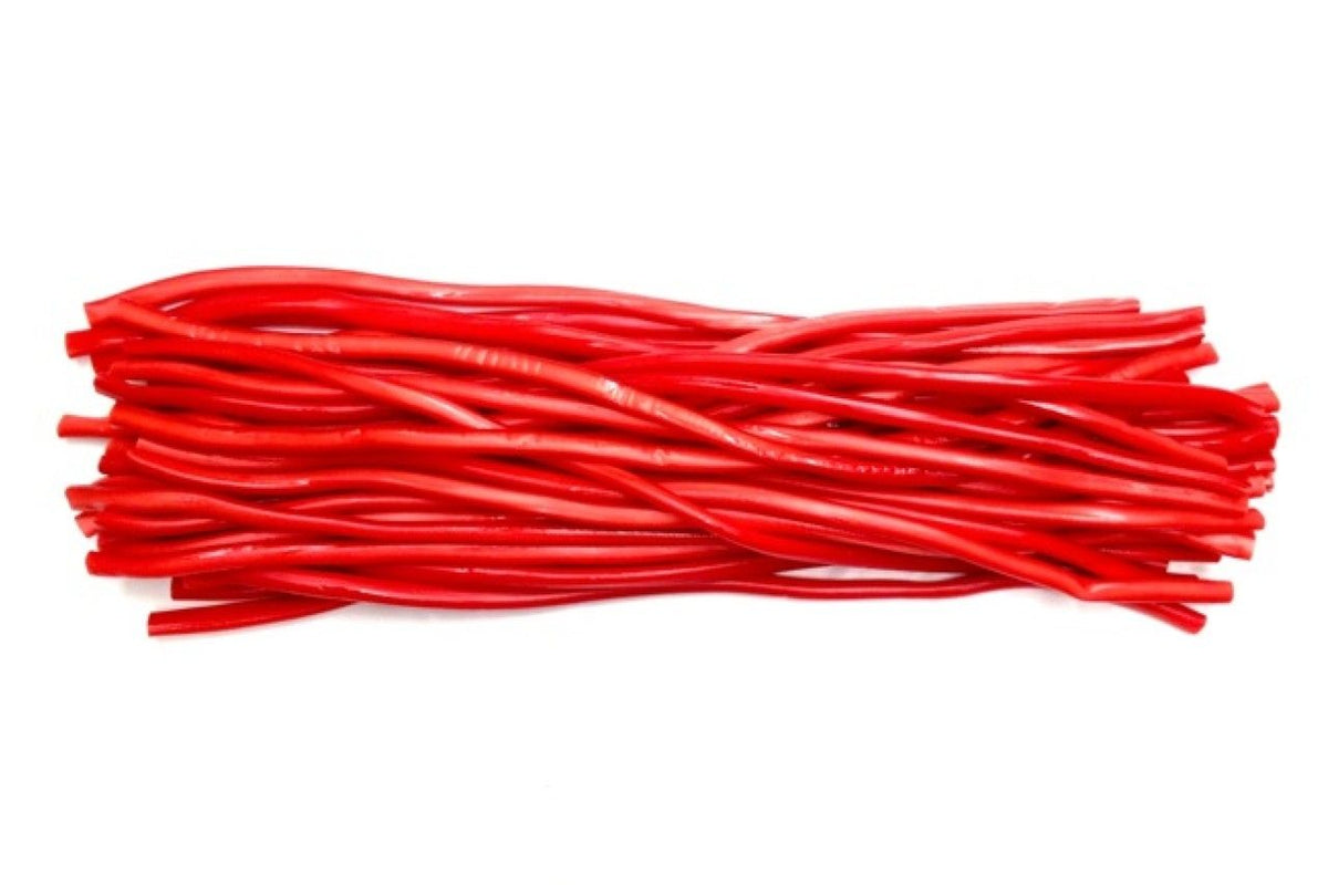 Liquirizia Lunga Rossa Fragola Farcita Lucida gr 100