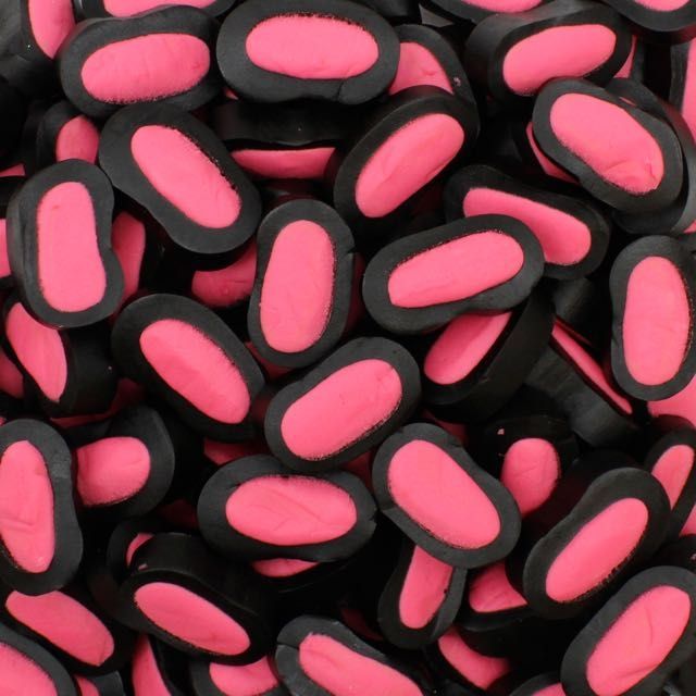 Maxi Liquirizia Rosa Farcita Fragola Maku Laku 150 g