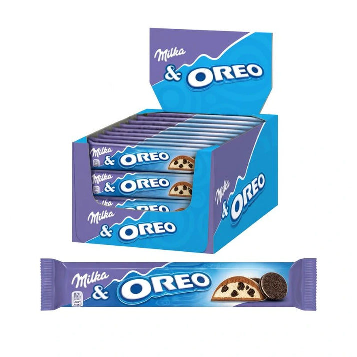 Milka Barretta Zack Cioccolato Oreo Confezione da 36 Pezzi