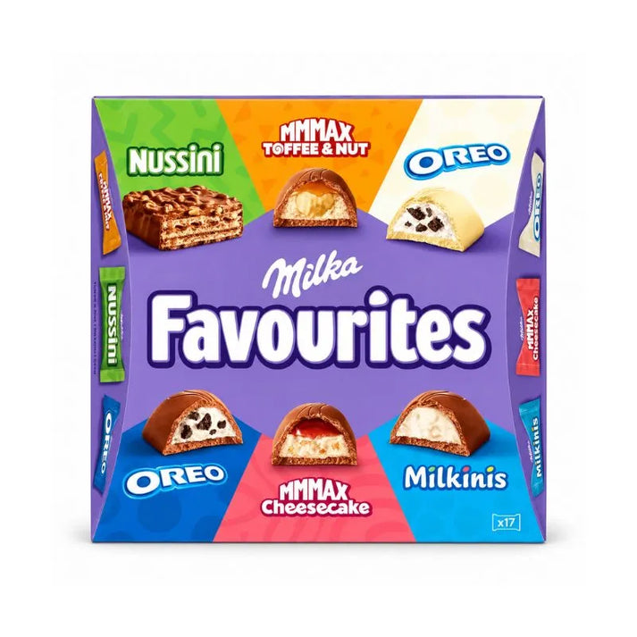 Milka Favourites Praline di Cioccolato Assortite 141 Grammi