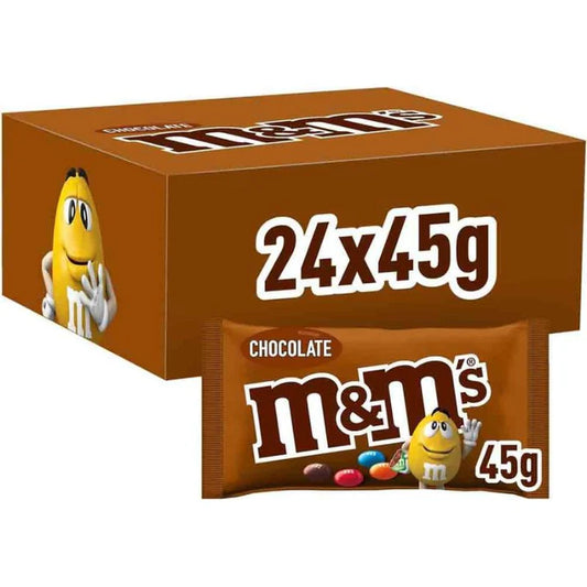 M&m's Cioccolato Confezione da 24 Pezzi