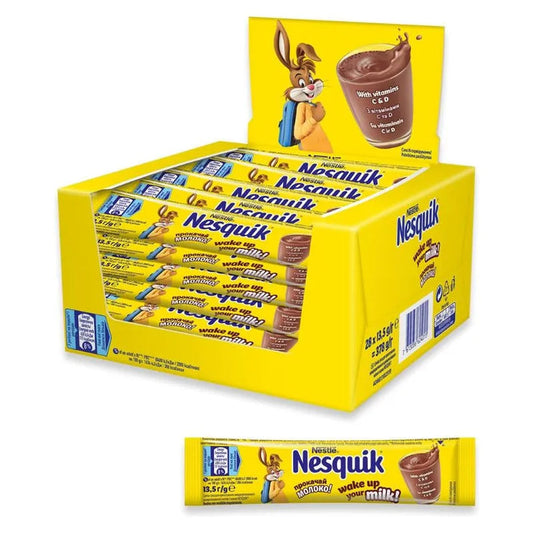 Nesquik Preparato Solubile al Cacao Confezione da 28 Pezzi