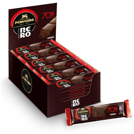 Perugina Nero Fondente Extra 70% Confezione da 36 Pezzi