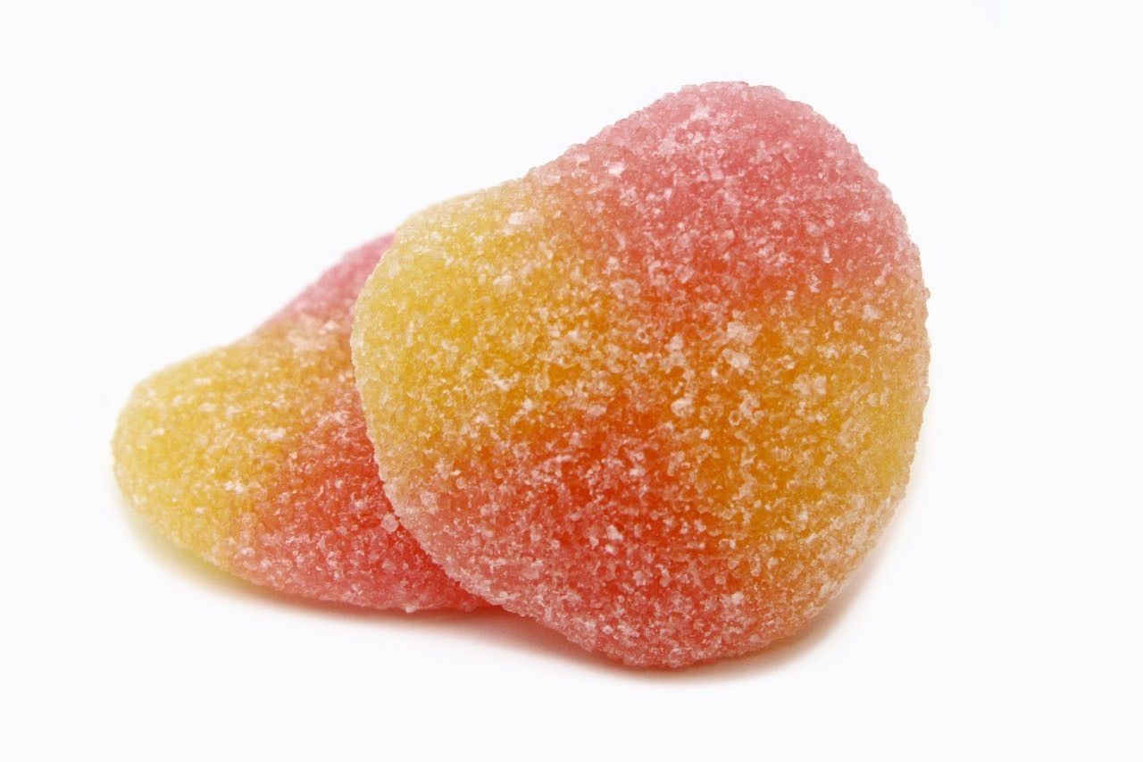 Pesca Pfirsiche Gommosi Zuccherati 100g