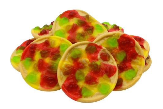 Pizza Intera Colorata Gommosi Lucidi Senza Glutine 100g