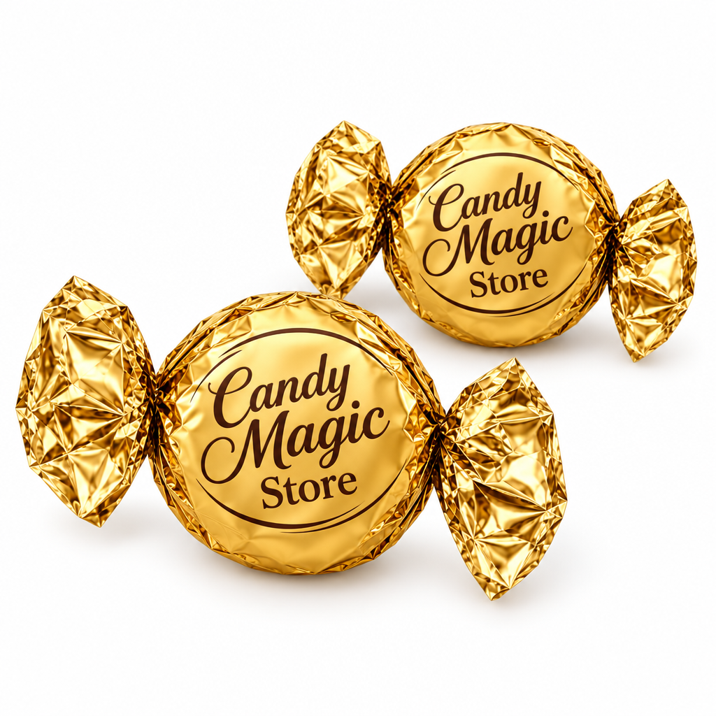 Praline Candy Magic Store con incarto gold e nuova disposizione