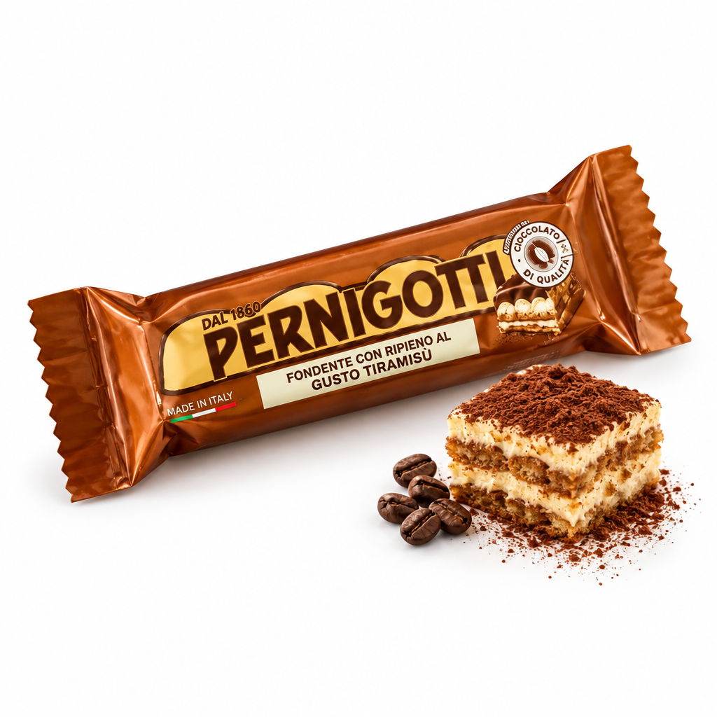 Snack Pernigotti al tiramisù con porzione di dessert