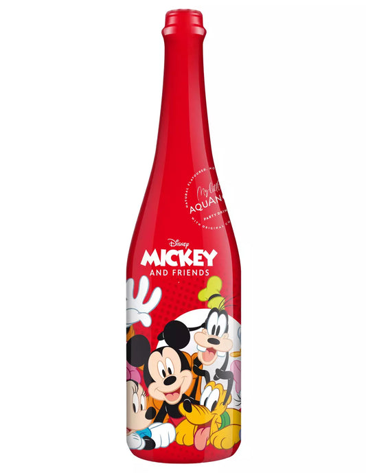 Spumante Analcolico Mickey e Minnie 0,75 Lt – Bottiglia 30 cm