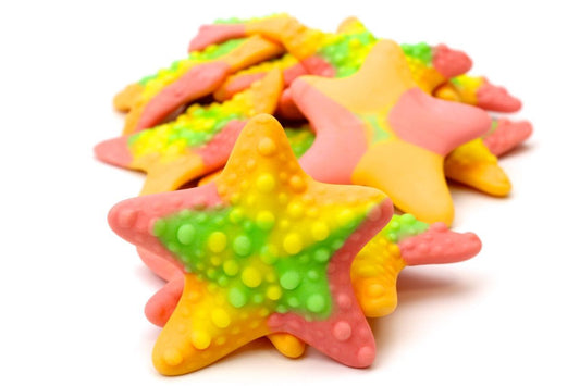 Stelle Mare Colorate Gommosi Lucidi 100g