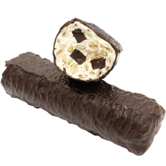 Torrone Tenero Girella Morbidone Mandorla e Cioccolato Ricoperto 200g
